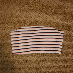 Stripped Tube Top